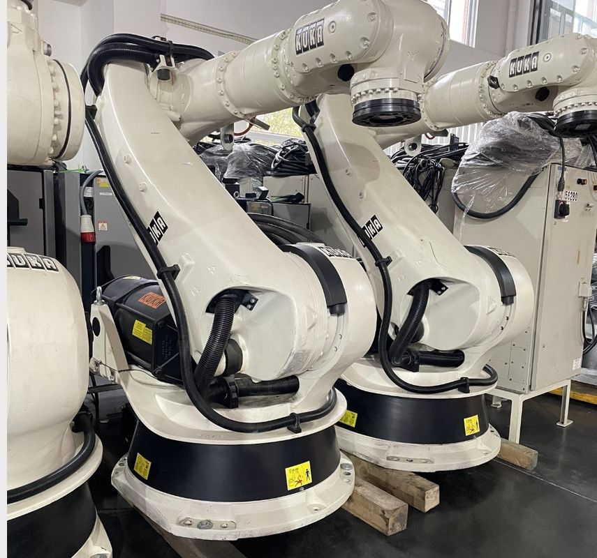 2700 mm Reach Kuka Phần mềm robot hàn cho hiệu suất hàn nhanh chóng và chính xác Chụp thỏa thuận này! KUKA KR210 Robot, được thiết kế để sơn phun cao cấp và rắc rối - tải / thả miễn phí
