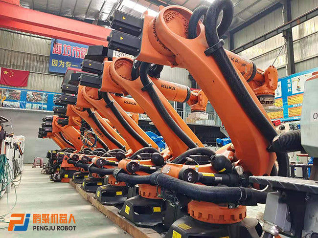 Sở hữu trước 210 Kg Lực lượng hữu ích cánh tay robot AC380V Cung cấp điện Kr210 Mô hình khoan 3D Laser Vision Laser cắt sợi thủy tinh