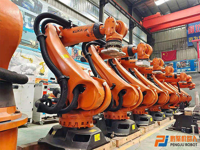 Sở hữu trước 210 Kg Lực lượng hữu ích cánh tay robot AC380V Cung cấp điện Kr210 Mô hình khoan 3D Laser Vision Laser cắt sợi thủy tinh