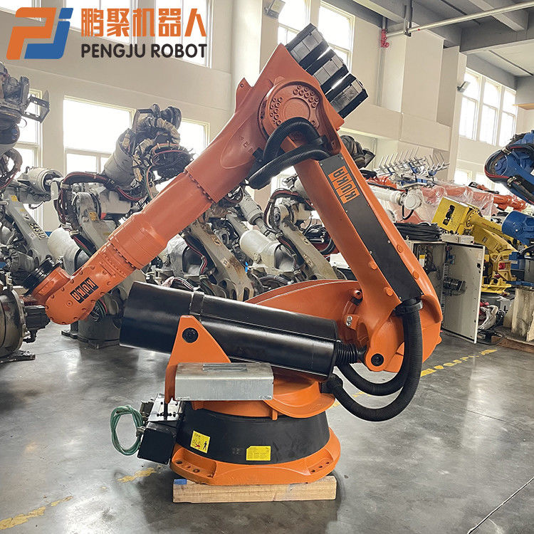 2700 mm Reach KUKA KR210 Robot KUKA 6 trục được sử dụng để chạm khắc chính xác, mài hiệu quả và tạo ra các tấm không lỗi
