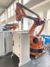 KUKA KR240 công nghiệp được sử dụng Robot pallet tùy chỉnh với các thành phần cốt lõi PLC và giao thức giao tiếp DeviceNet