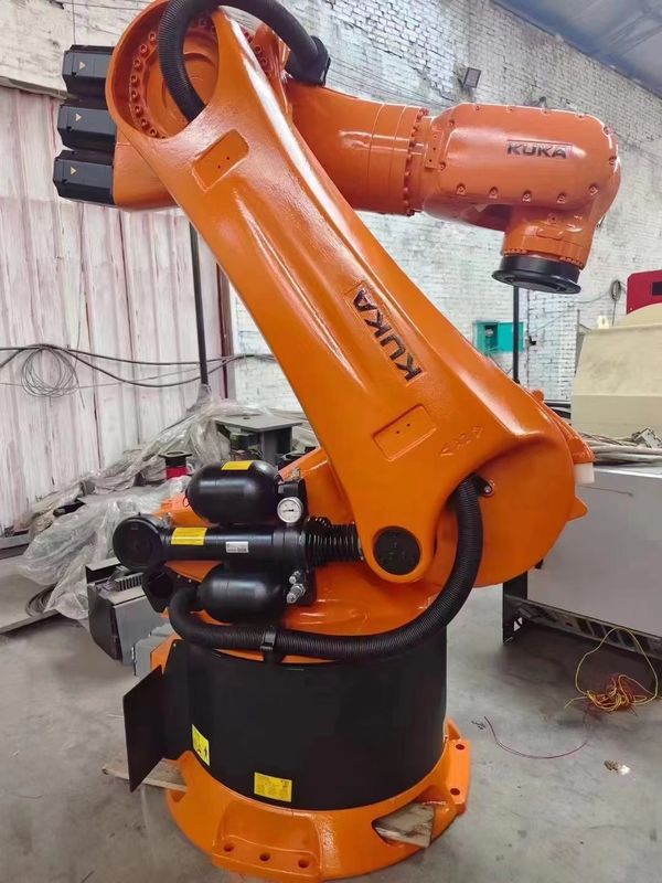 Tăng tối đa sản lượng của bạn với robot KUKA đã qua sử dụng KR360-3 và KRC4 Controller ARC hàn lắp ráp của bộ phận tải và thả robot cắt