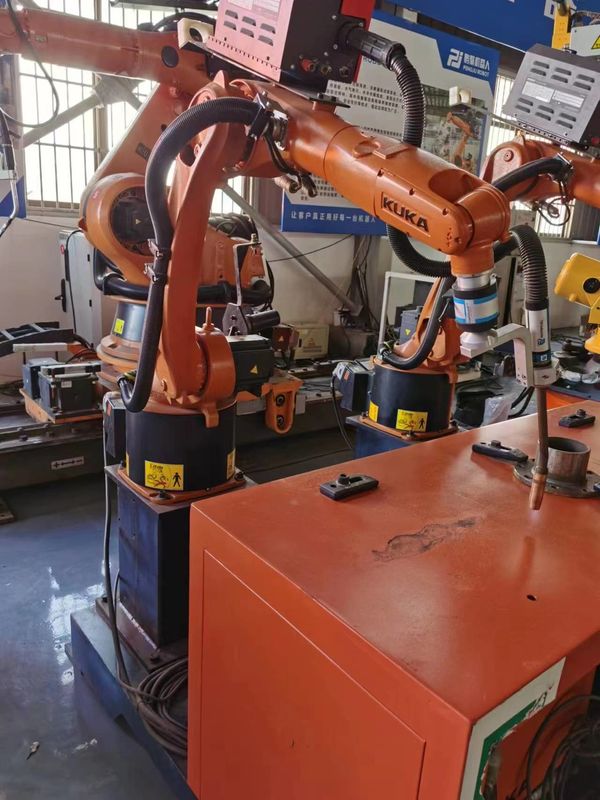 KUKA KR5 R1400 KRC4 xử lý các bộ phận, đo lường, lắp ráp các bộ phận, dán