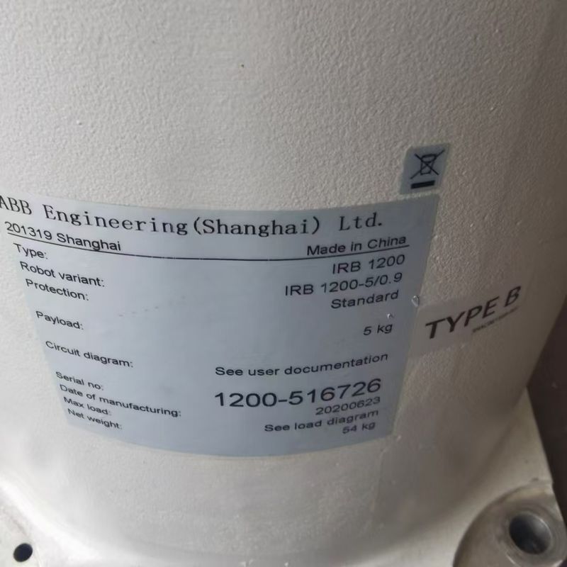 ABB IRB 1200 (5/0.9) Robot xử lý bộ phận, đánh bóng, đo lường, lắp ráp bộ phận