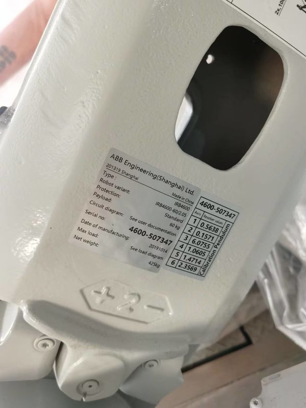 IRB 4600-60/2.05 IRC5 Bộ điều khiển được sử dụng ABB Robot 6 trục cánh tay robot 2050mm phạm vi đáng tin cậy và hiệu quả cao