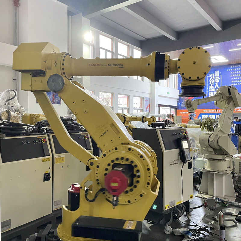 Robot công nghiệp 6 trục Fanuc M-900iA/350 Robot hàn 350kg tải trọng 2655mm để xử lý, đánh bóng, lắp ráp và dán