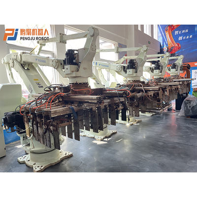 Gạch tự động đã qua sử dụng Robot Robot Palletizer Robot Yaskawa MPL500 Robotic Case Palletiser