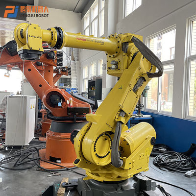 Robot công nghiệp FANUC đã qua sử dụng 2000iB / 165F Xử lý xếp hàng Cánh tay robot hàn điểm