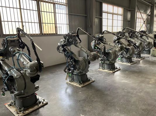 MH50 Robot YASKAWA sử dụng ± 0.07mm Lặp lại để loại bỏ và cắt vật liệu