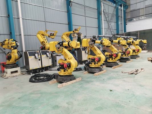 FANUC Arc Welding Robot 165Kg Lượng hữu ích RJ3iB Controller để tải và dỡ